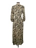 Universal Thread 100% Rayon Print Gold Casual Dress Size XS - photo 2