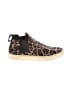 ROTHY'S Animal Print Brown Ankle Boots Size 8 1/2 - photo 1