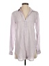 Gap 100% Linen Pink Long Sleeve Blouse Size XS - photo 1