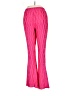 Nasty Gal Inc. 100% Polyester Chevron-herringbone Pink Active Pants Size 12 - photo 2