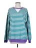 Anrabess Stripes Blue Pullover Sweater Size S - photo 1