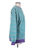 Anrabess Stripes Blue Pullover Sweater Size S - photo 4