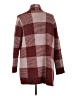 Evolution by Cyrus Plaid Burgundy Cardigan Size L - photo 2
