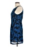 BB Dakota 100% Polyester Graphic Blue Cocktail Dress Size 6 - photo 5