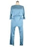 Koh Koh 100% Polyester Solid Blue Jumpsuit Size 2X - photo 1