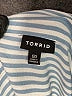 Torrid Stripes Blue Long Sleeve Button-Down Shirt Size Med Plus (00) - photo 7