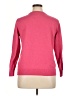 A New Day 100% Recycled Polyester Pink Pullover Sweater Size XL - photo 2