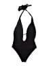 Unbranded Solid Black One Piece Swimsuit Size XL - photo 1