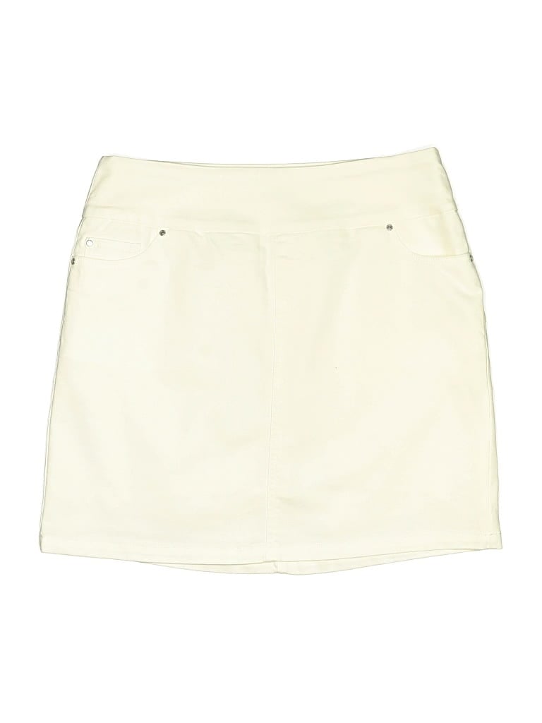 Pre-owned S.c. & Co. Casual Skirt In White