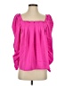 Crosby Pink 3/4 Sleeve Blouse Size S - photo 1