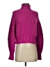 H&M Pink Turtleneck Sweater Size S - photo 1