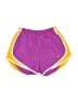 Nike 100% Polyester Color Block Purple Athletic Shorts Size XS - photo 1