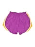 Nike 100% Polyester Color Block Purple Athletic Shorts Size XS - photo 2