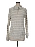 Ultra Flirt Silver Pullover Sweater Size M - photo 1