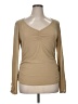 Etcetera Tan Long Sleeve Top Size XL - photo 1