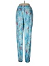 Briefly Stated Print Blue Casual Pants Size 8 - 10 - photo 2