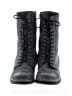 Diesel 100% Leather Gray Boots Size EU 39 - photo 2