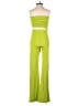Lezat Color Block Green Jumpsuit Size XS - photo 2