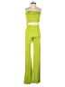 Lezat 100% Spandex Green Jumpsuit Size XS - photo 1