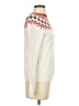 Talbots Argyle White Turtleneck Sweater Size P (petite) - photo 4
