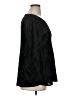 Investments 100% Polyester Black Long Sleeve Blouse Size XL - photo 4