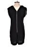 Guess 100% Rayon Solid Black Romper Size S - photo 2