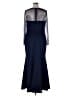 Eliza J Blue Cocktail Dress Size 18 - photo 2