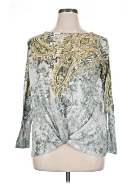 Time And Tru 3/4 Sleeve Blouse