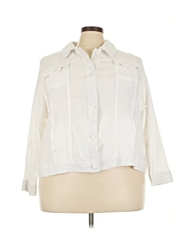 Bridgehampton Isaac Mizrahi Live! 3/4 Sleeve Button-Down Shirt (view 1)