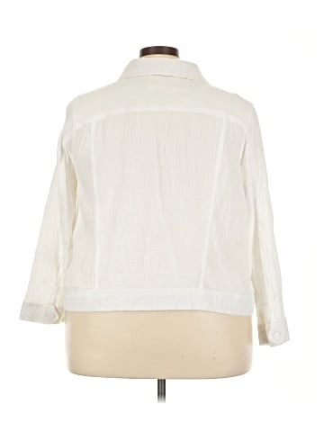 Bridgehampton Isaac Mizrahi Live! 3/4 Sleeve Button-Down Shirt (view 2)