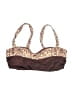 Athleta Animal Print Brown Swimsuit Top Size XS - photo 1