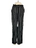 H&M 100% Viscose Stripes Black Casual Pants Size 4 - photo 1