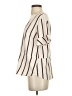 Assorted Brands Stripes Ivory Short Sleeve Blouse Size S - photo 5