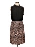 Perseption Concept Graphic Black Pink Cocktail Dress Size L (estimated) - photo 1