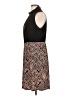 Perseption Concept Graphic Black Pink Cocktail Dress Size L (estimated) - photo 5