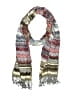 Raj 100% Rayon Gray Blue Scarf One size - photo 1