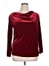 Notations Burgundy Long Sleeve Top Size XL - photo 1