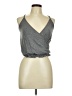 Pink Rose Gray Tank Top Size M - photo 1
