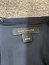 Ann Taylor 100% Polyester Solid Black Formal Skirt Size 8 - photo 4