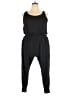 Assorted Brands Solid Black Jumpsuit Size XXL - photo 1