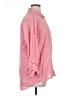 Assorted Brands Solid Pink 3/4 Sleeve Button-Down Shirt Size 1X - photo 4