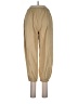 Unbranded 100% Polyester Solid Tan Casual Pants Size L - photo 2