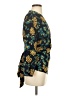 J.Crew 100% Polyester Teal 3/4 Sleeve Blouse Size S - photo 4