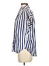 Madewell Stripes Blue Sleeveless Button-Down Shirt Size XS - photo 5