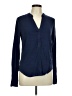 Michael Stars Blue Long Sleeve Blouse Size Med (1) - photo 1