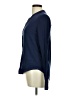 Michael Stars Blue Long Sleeve Blouse Size Med (1) - photo 5