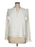 CeCe Ivory Long Sleeve Blouse Size XL - photo 1