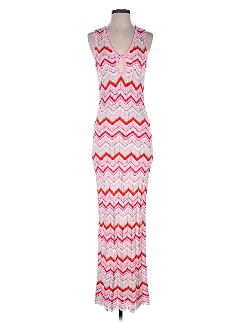 Pre-owned Torn By Ronny Kobo Cocktail Dress In Pink