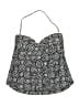Stylus Paisley Gray Swimsuit Top Size M - photo 1