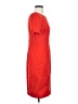 Laundry by Shelli Segal Solid Red Casual Dress Size 4 - photo 4
